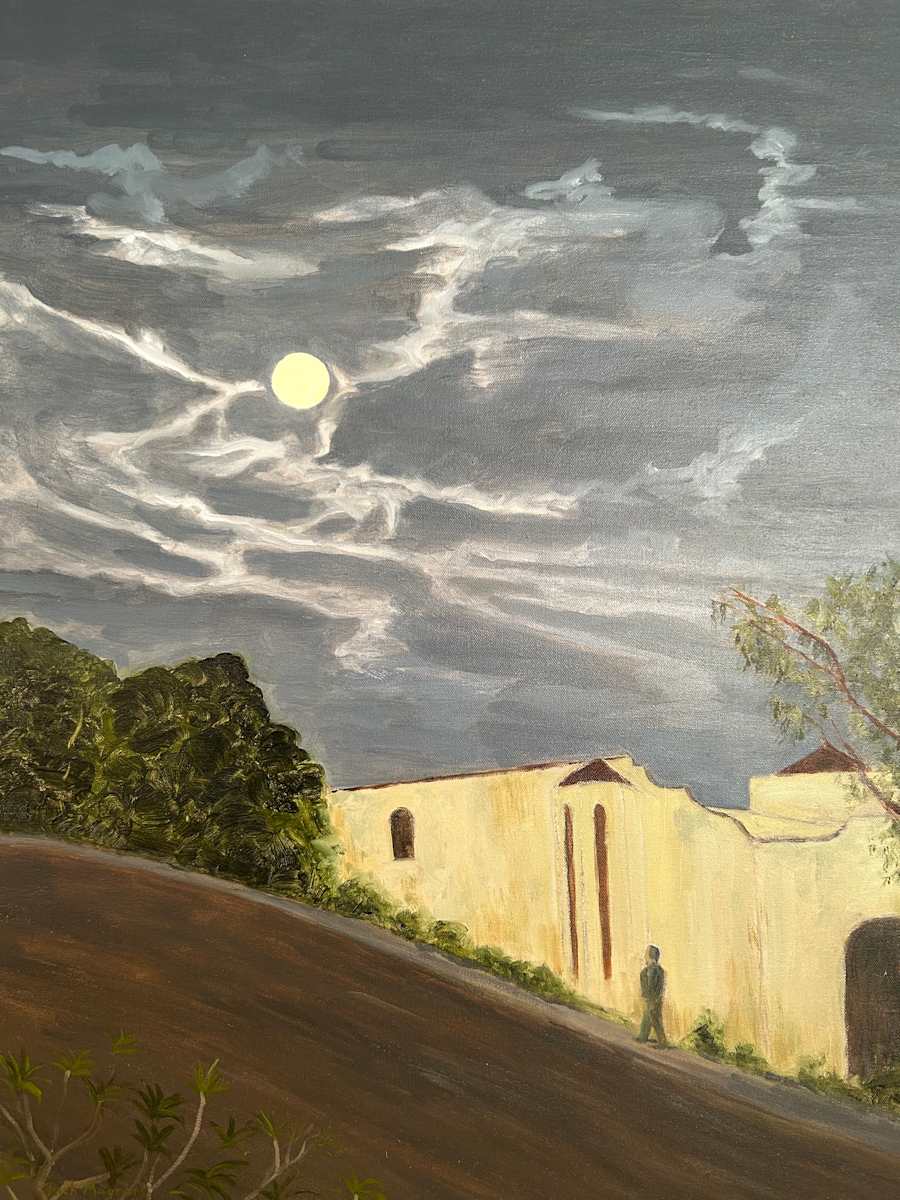 Night Walk by Ricard Magram by California Art League 