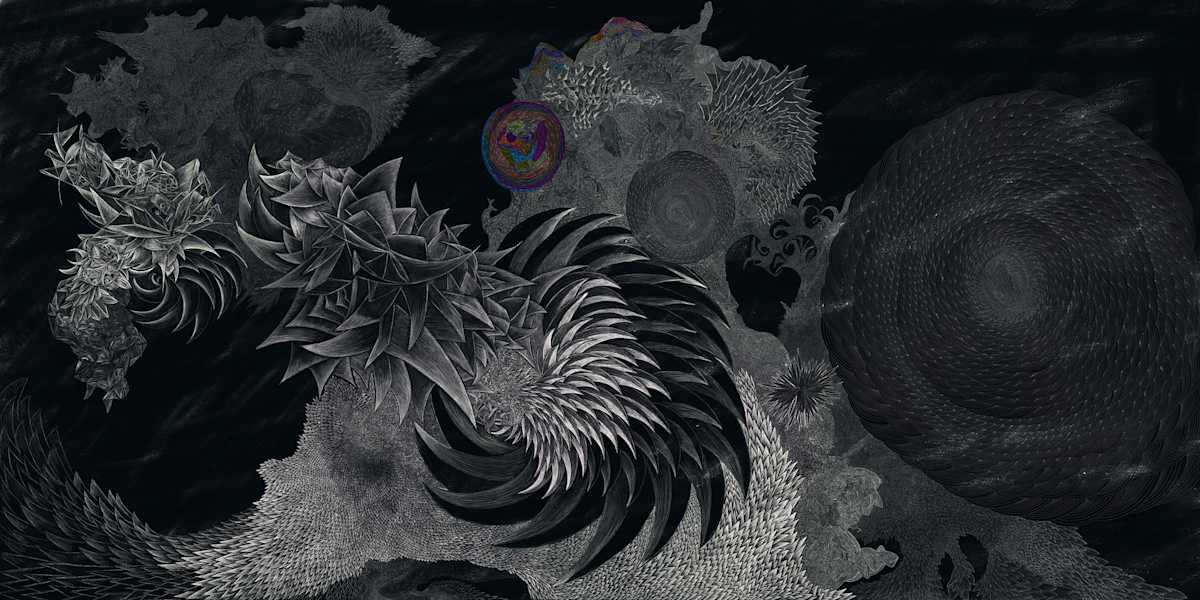 Streaming Circles by Micha Riss, Image 1.
