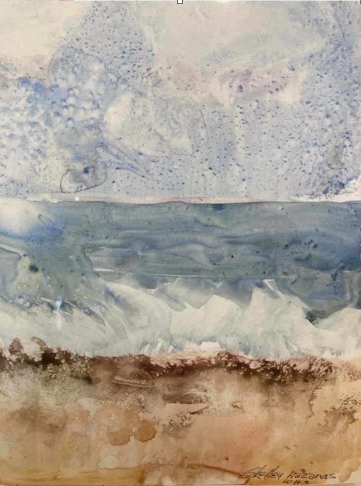Beach Waves by Shelley Lazarus 