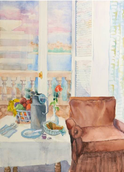Breakfast in Bed (Carlton Hotel) by Shelley Lazarus 