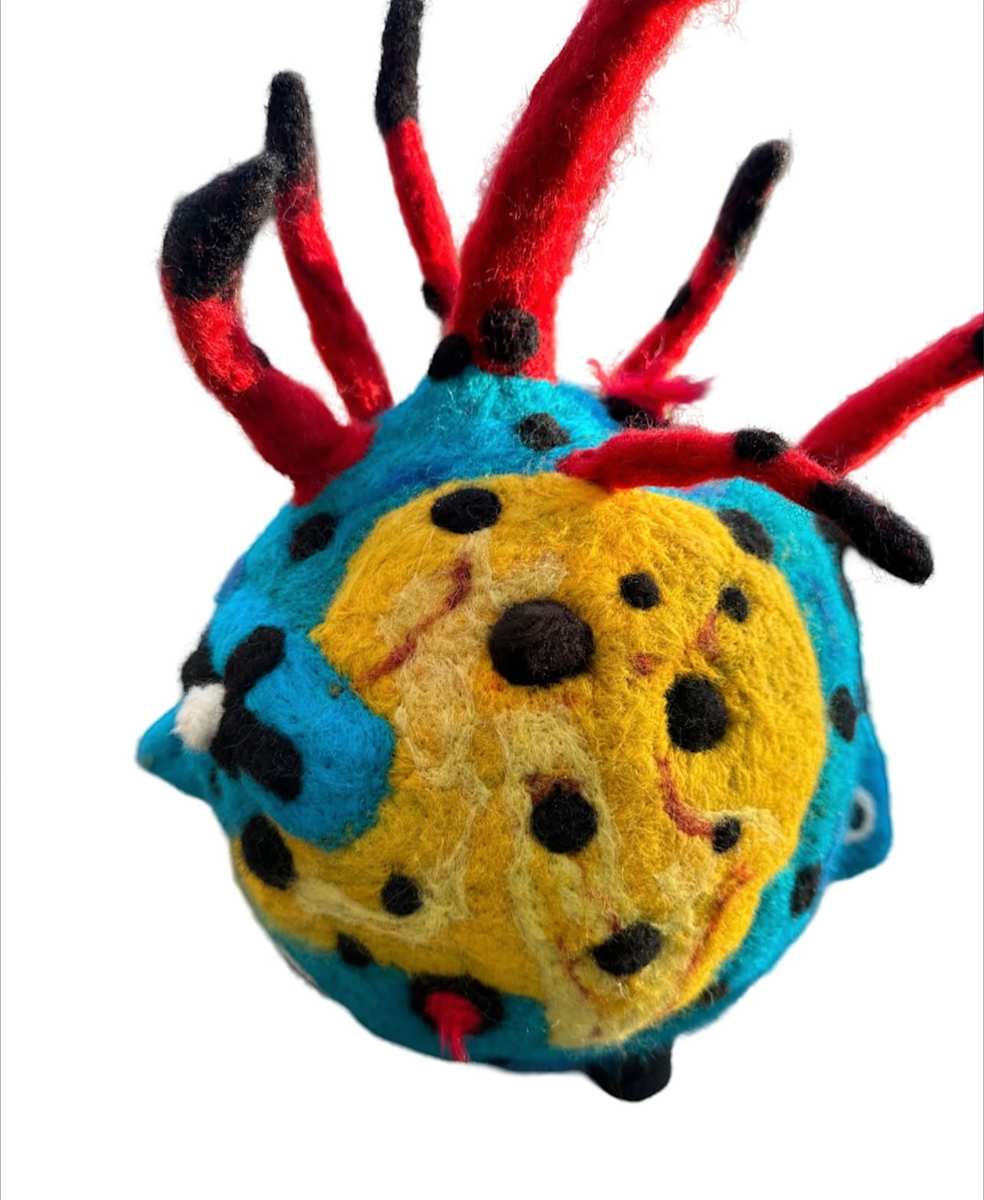 An Animal species from planet Drion by Marianna Baker 