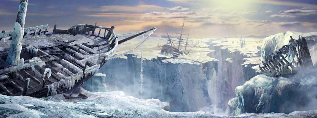 Shipwrecks on a Sea of Ice by Edward Grad 