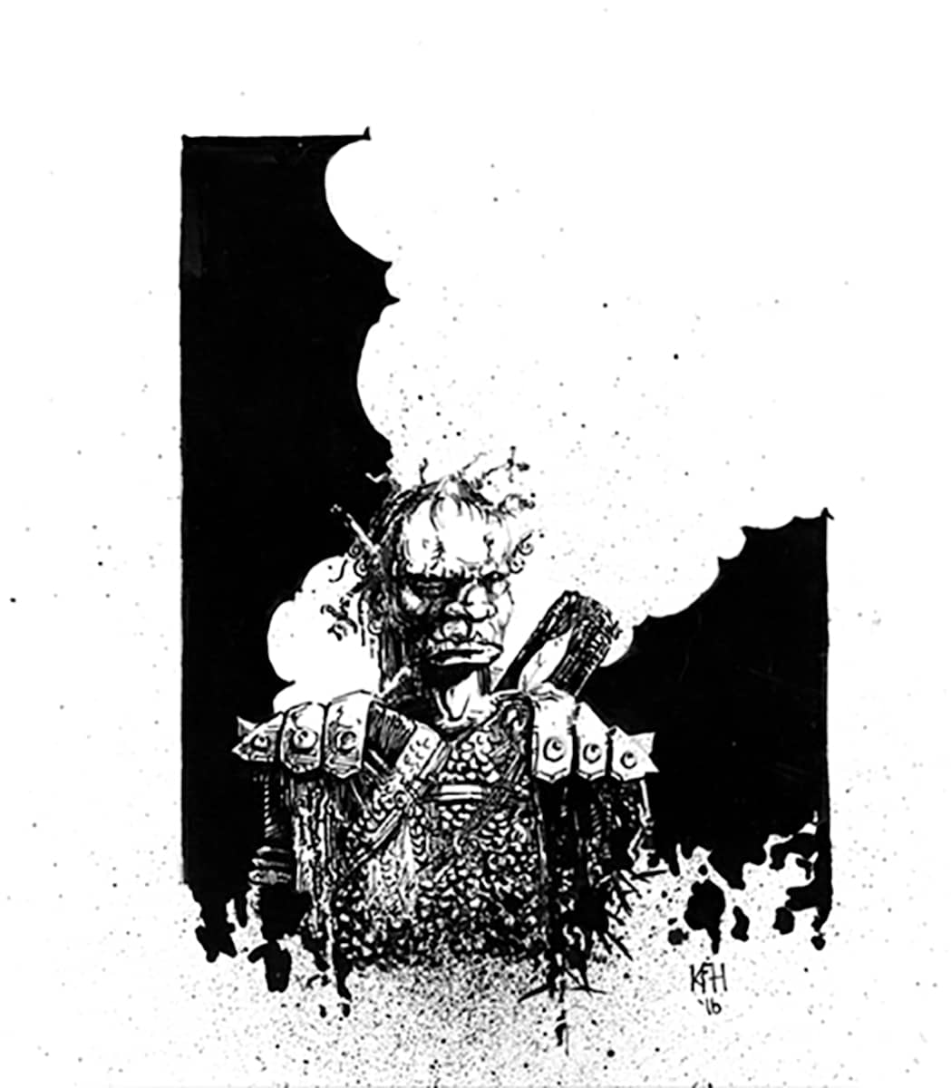 oRC warrior by Karl Huber 