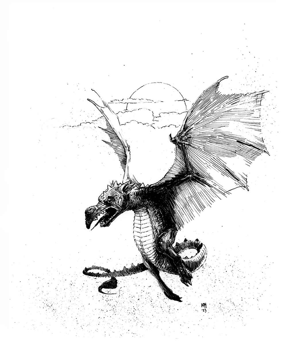 wyvern by Karl Huber 