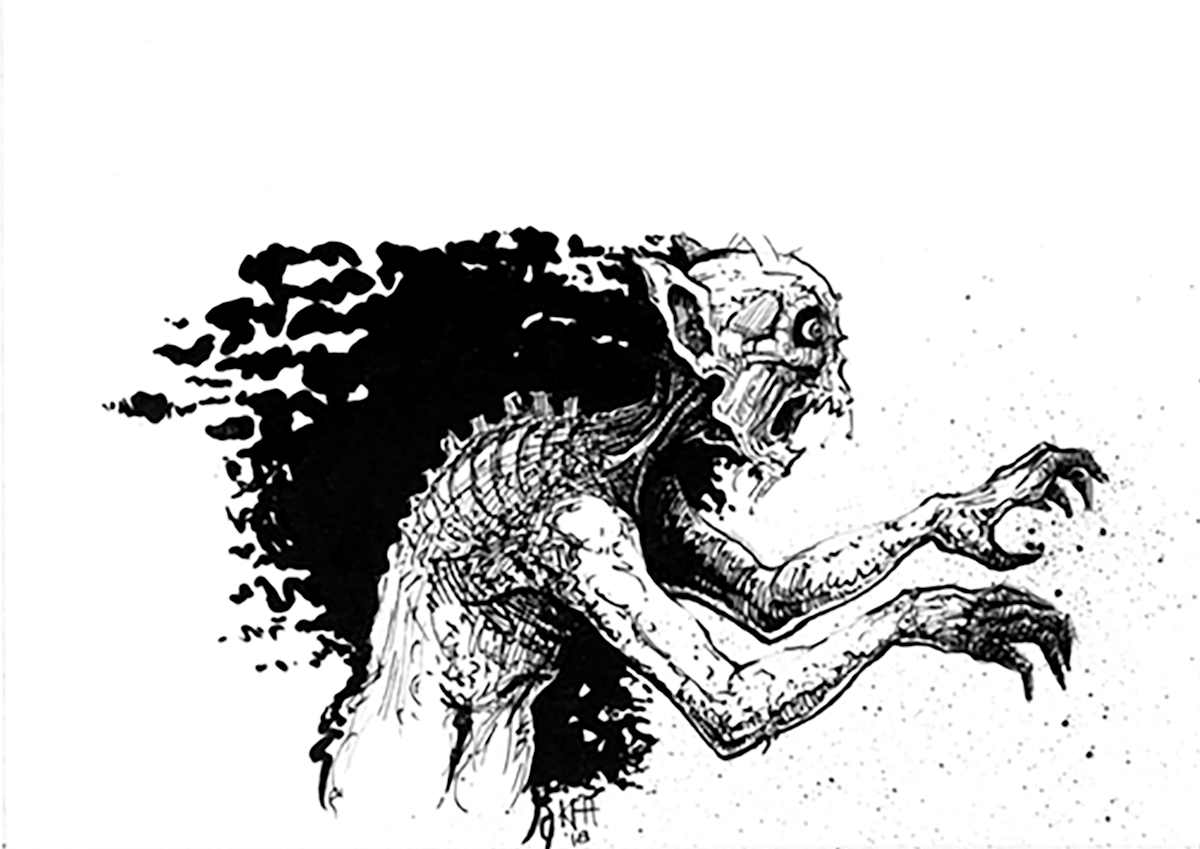 ghoul by Karl Huber 