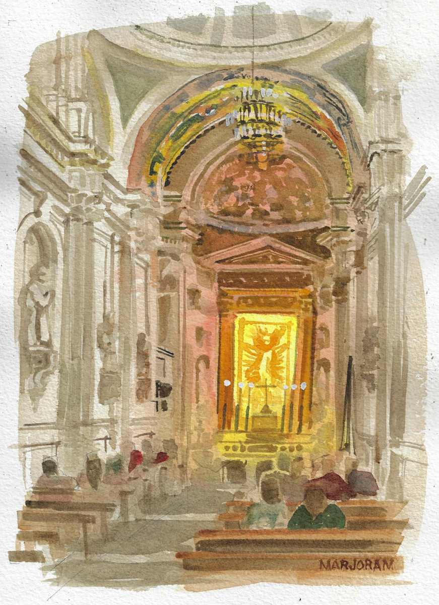 Chapel, Palermo Cathedral by Ernie Marjoram 