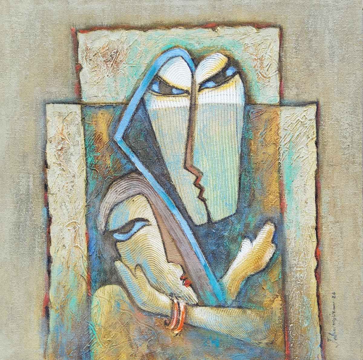 Mother and child by Jahangir Hossain 