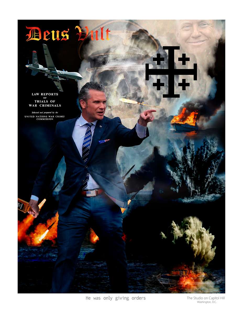 He Was Only Giving Orders by Michael Usher, Image 1.