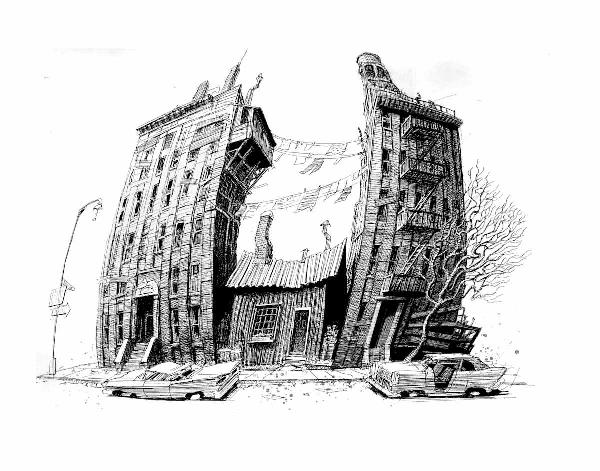 Charli Bucket's House by Barry Jackson 