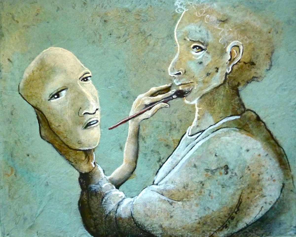 The Artist At Work by Jane Zich 