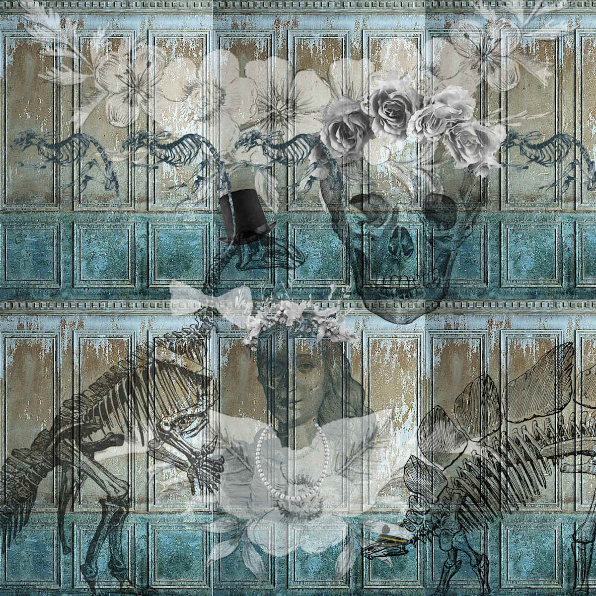 Flowers & Skellie's by Wendy Tigerman 