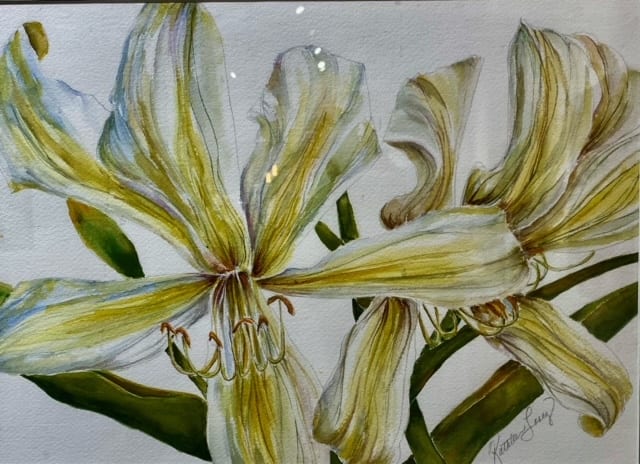 RUBRUM LILIES by Kathleen Losey 