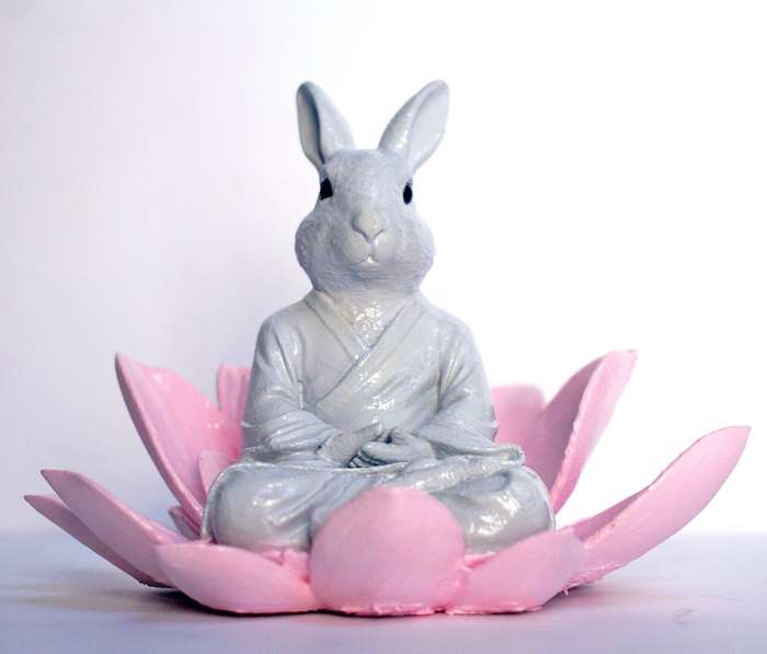 Buddha Bunny by Karen Fiorito, Image 1.