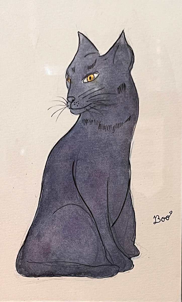 Boo - After Warhol by Wren Woodward Sarrow 