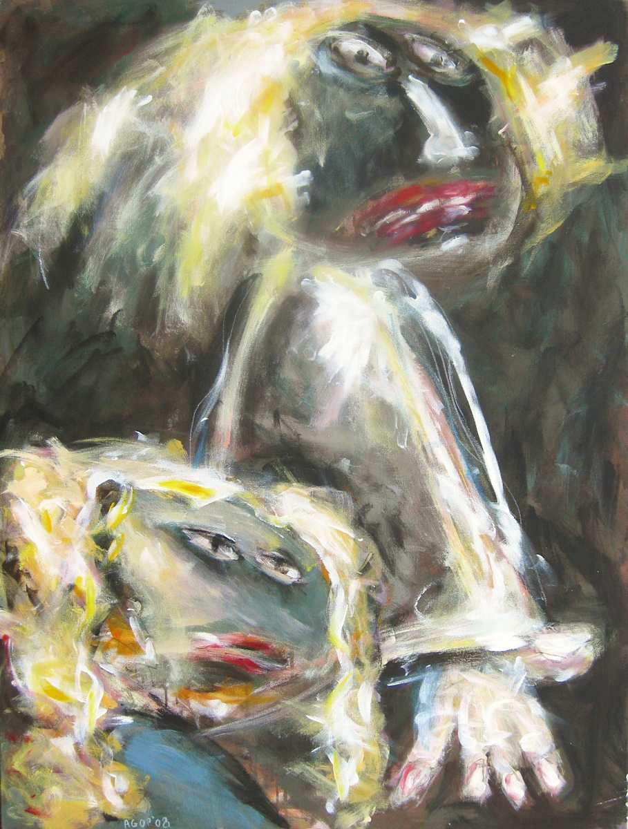 Sunday School by Agop Gemdjian 