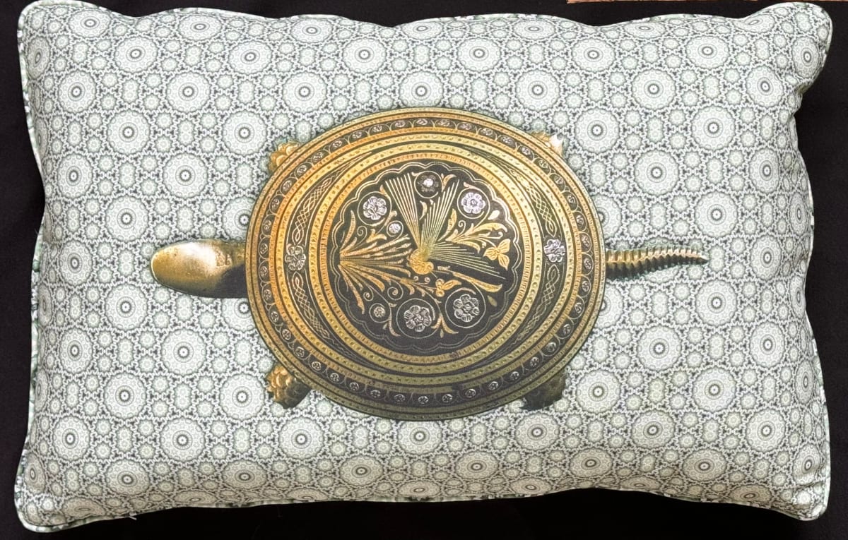 Turtle Pillow - Large by Karen Hochman Brown 