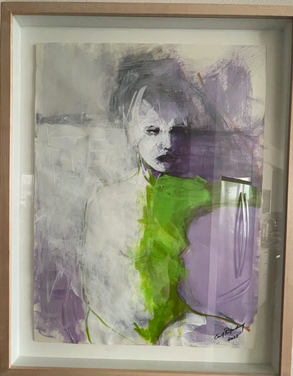 Lady in Emerald by Emil Rutenberg, Image 1.