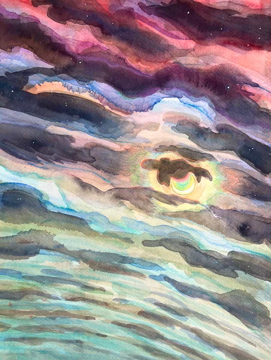 Banded Clouds 2 by Laura Ball 