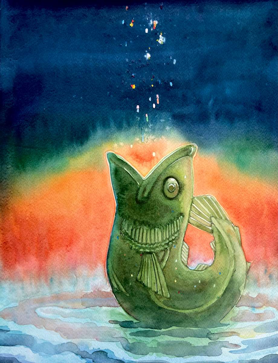 Study for Spark by Laura Ball 