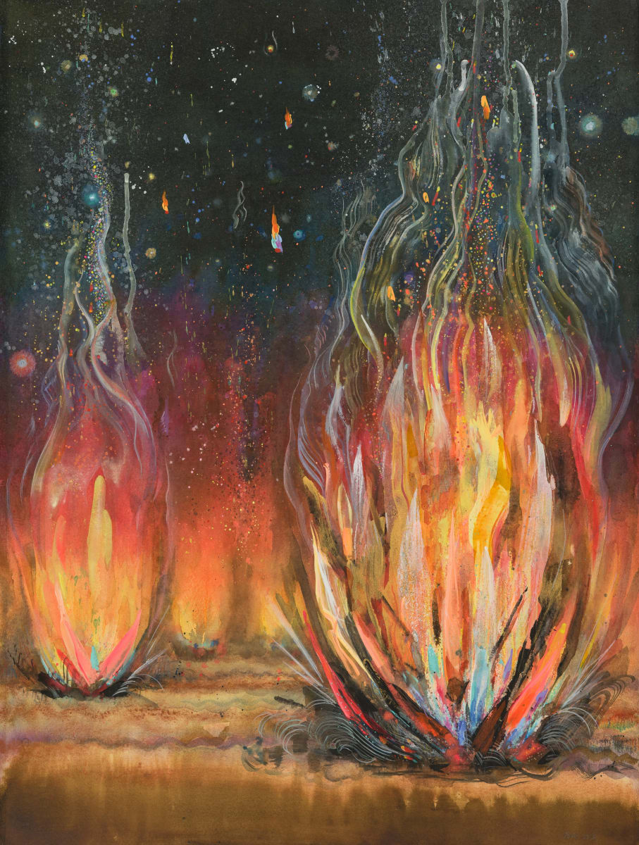 Fires on the Horizon by Laura Ball 