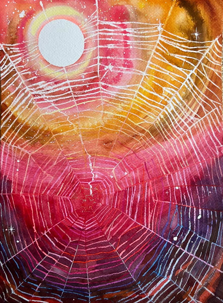 Red Web by Laura Ball 