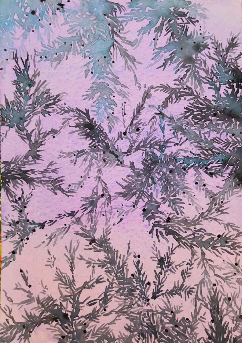 Olive Canopy by Laura Ball 