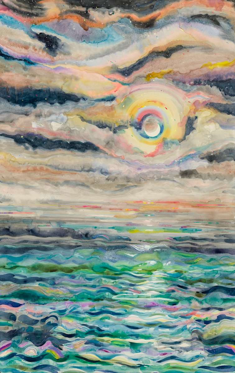 Night Swimming 1 by Laura Ball 