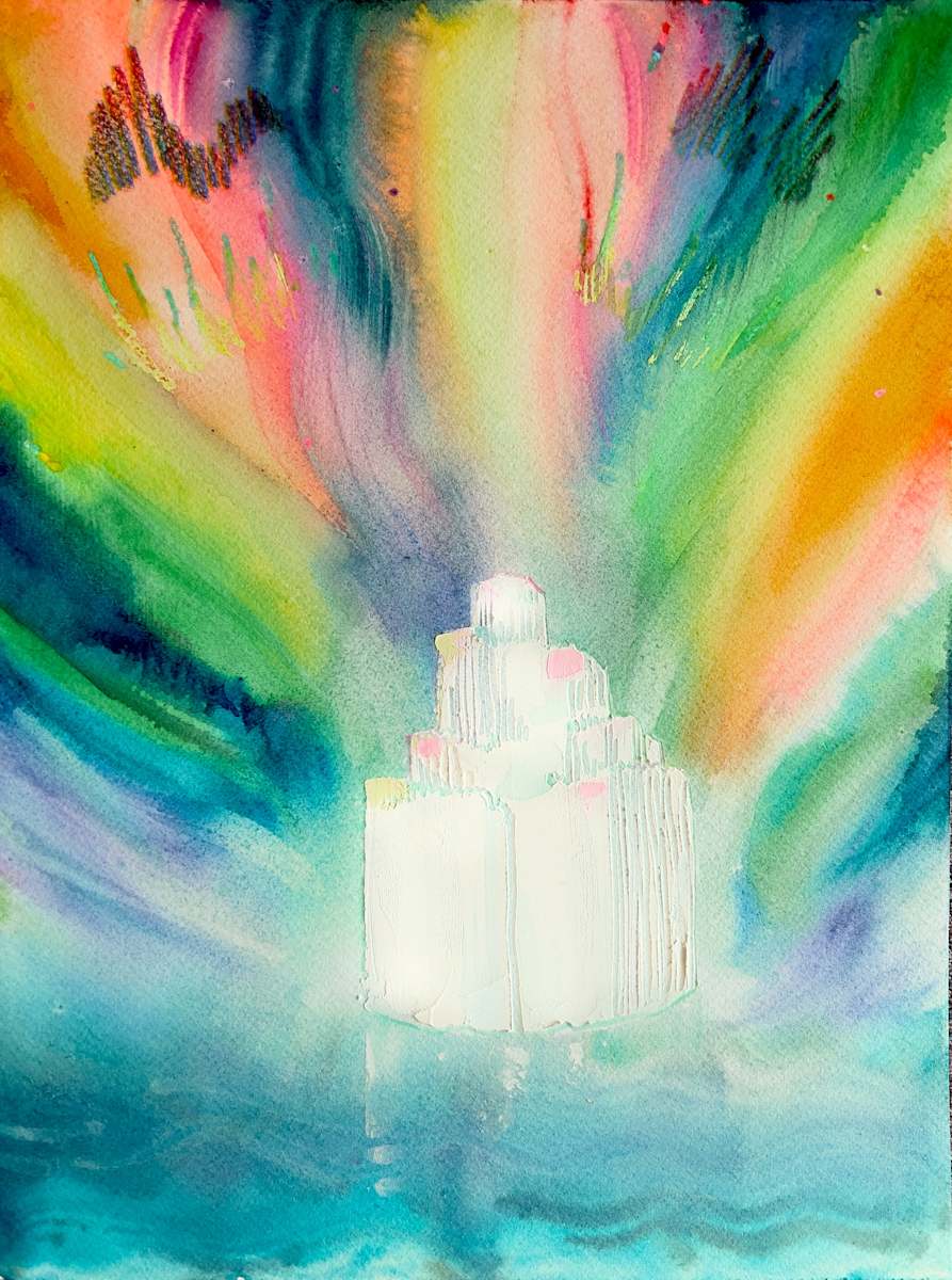 Selenite Tower by Laura Ball 