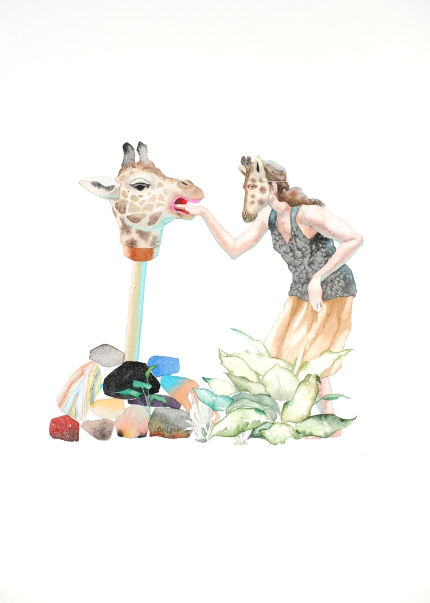 Oracle by Laura Ball  Image: This little piece was shown at Swarm Gallery, Oakland, CA and also in a solo show at the Second Street Gallery in Charlottesville, VA in 2012