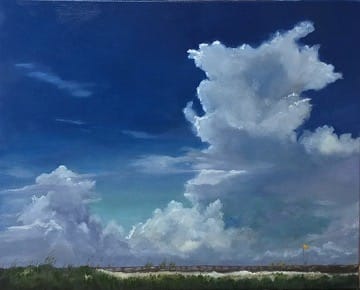 Beach Clouds by Pat Wattam 