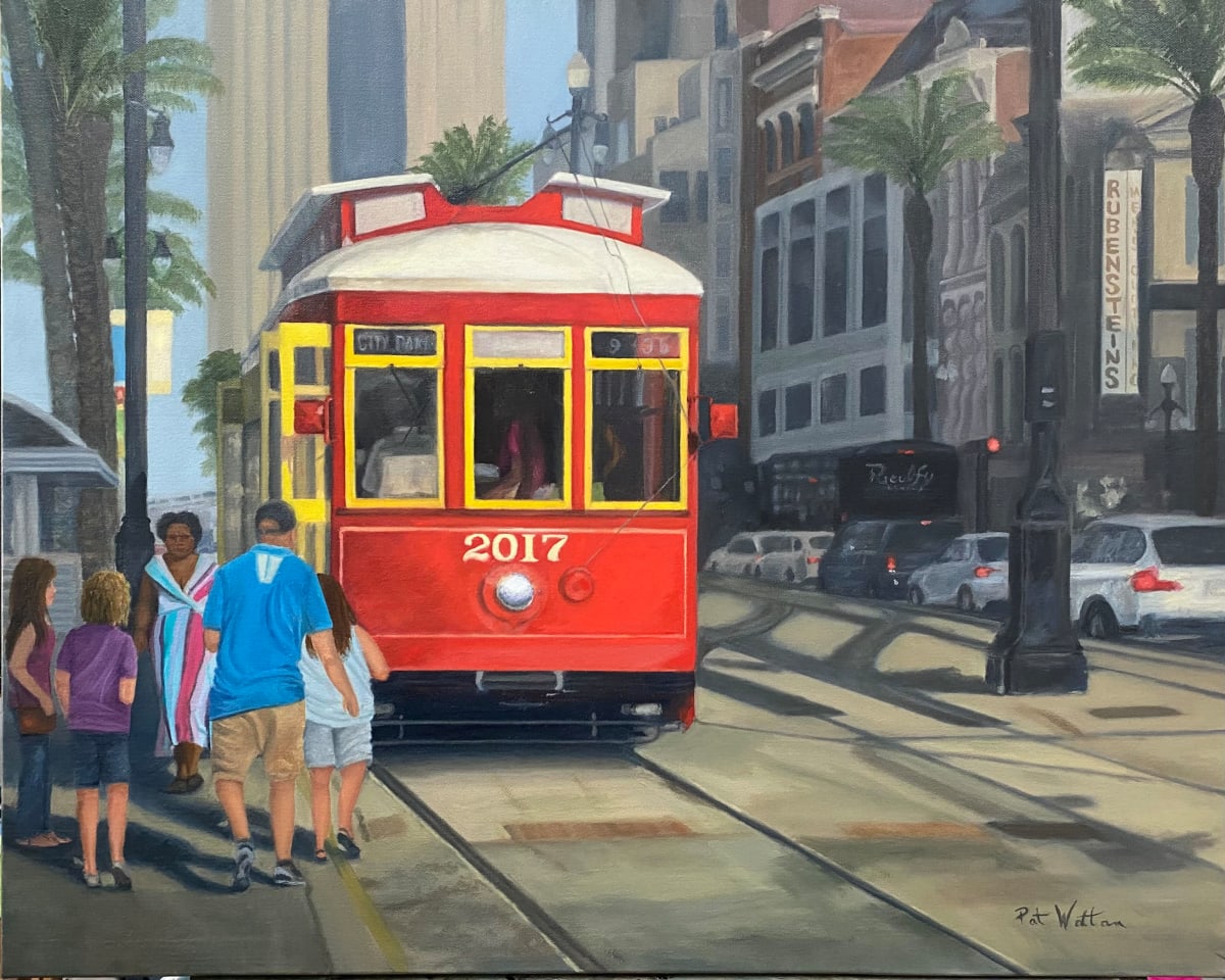 Canal Street  Streetcar by Pat Wattam  Image: Canal Streetcar