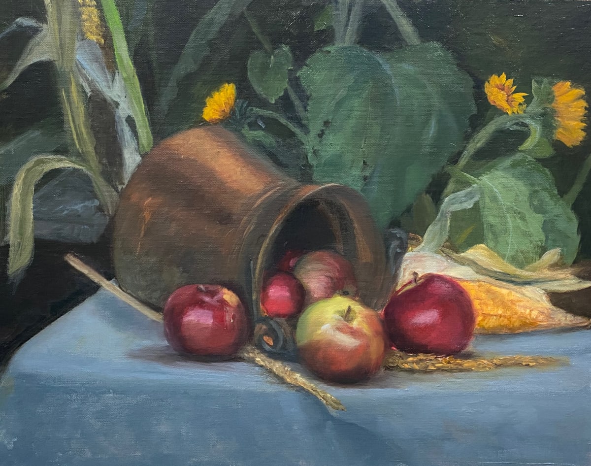 Apples and Copper by Pat Wattam  Image: Apples and Copper 