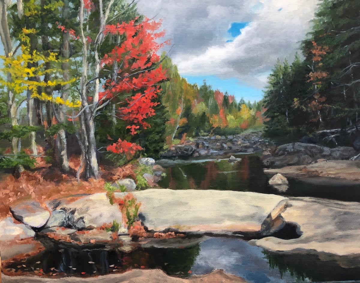 Fall in New Hampshire by Pat Wattam 