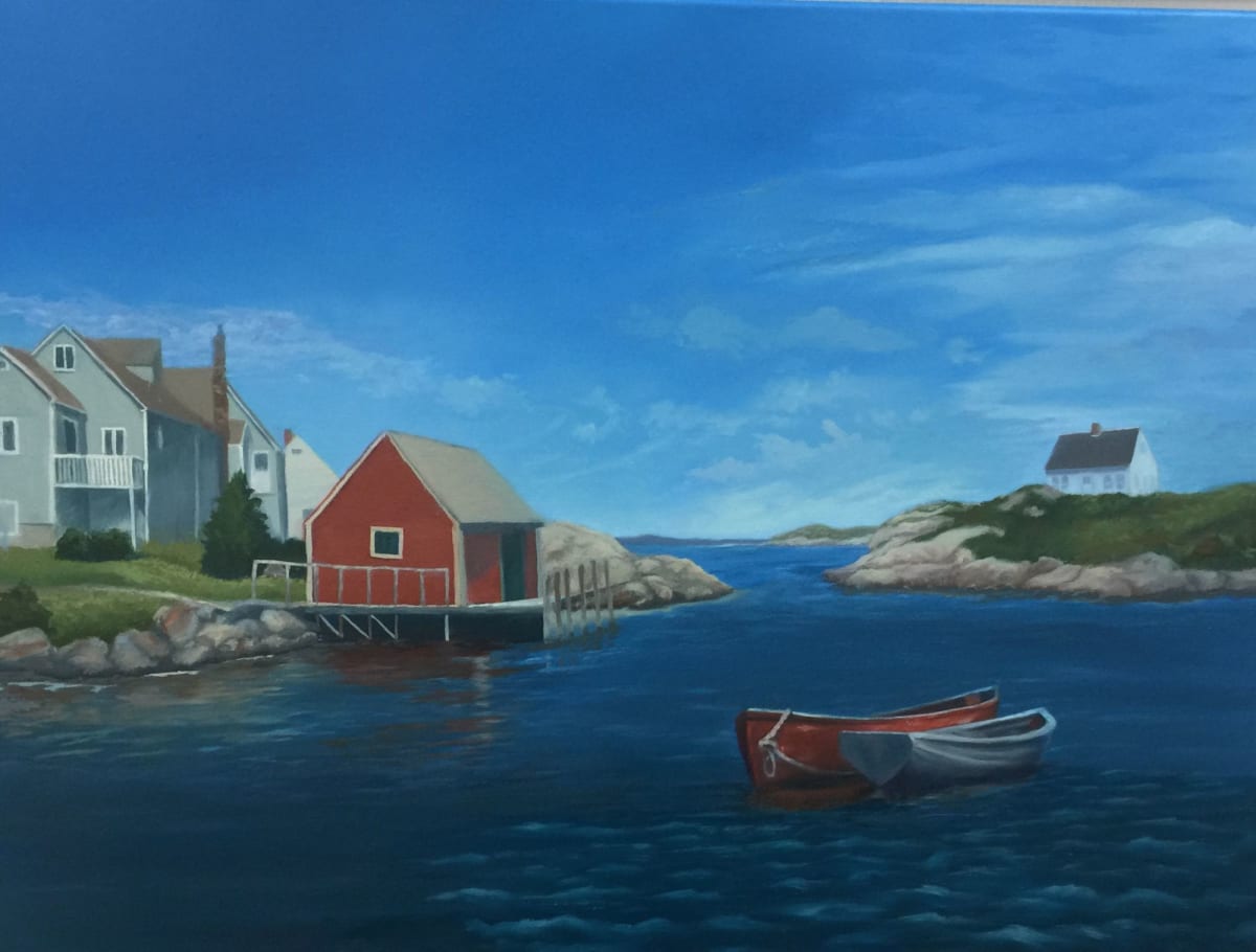 Peggy's Cove by Pat Wattam 