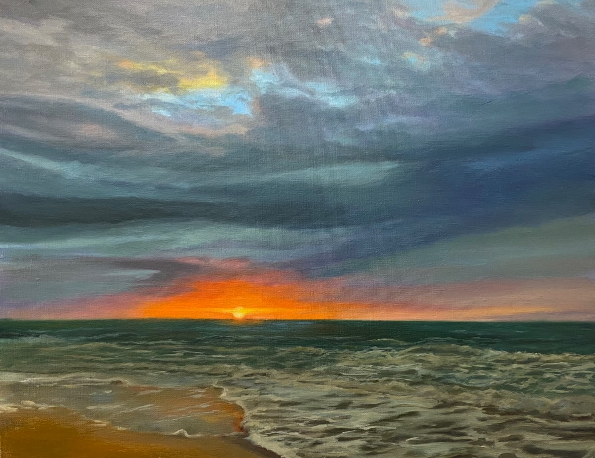 Sunrise at Orange Beach by pat wattam 