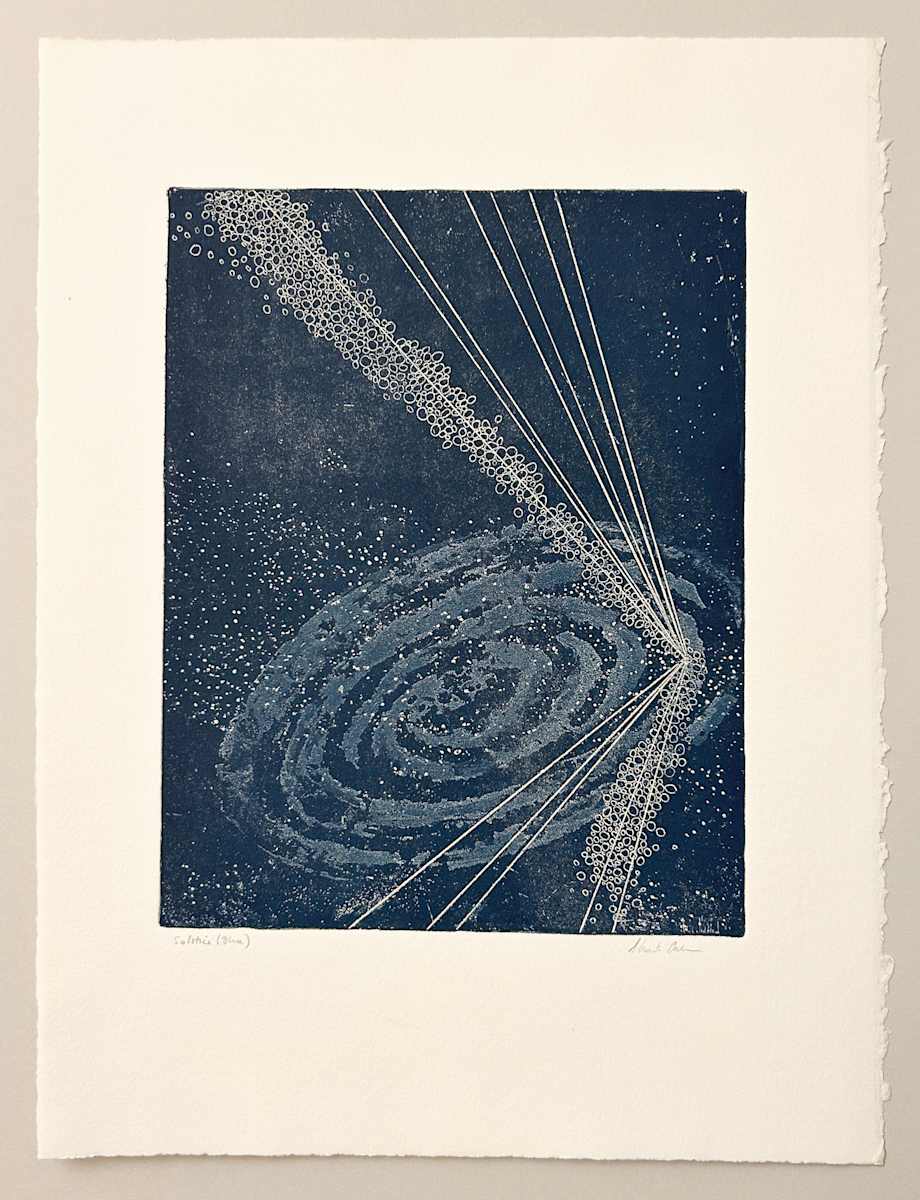 Solstice (blue) 1/5 by Shanti Conlan 