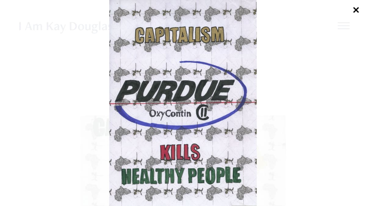 Capitalism Kills: Healthy People by Kiayani  Douglas  