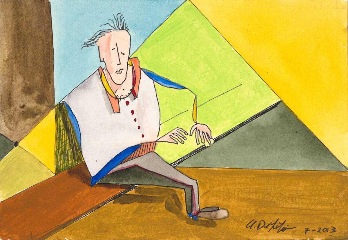 Seated Man ** by Angelo DeFilippo, Image 1.
