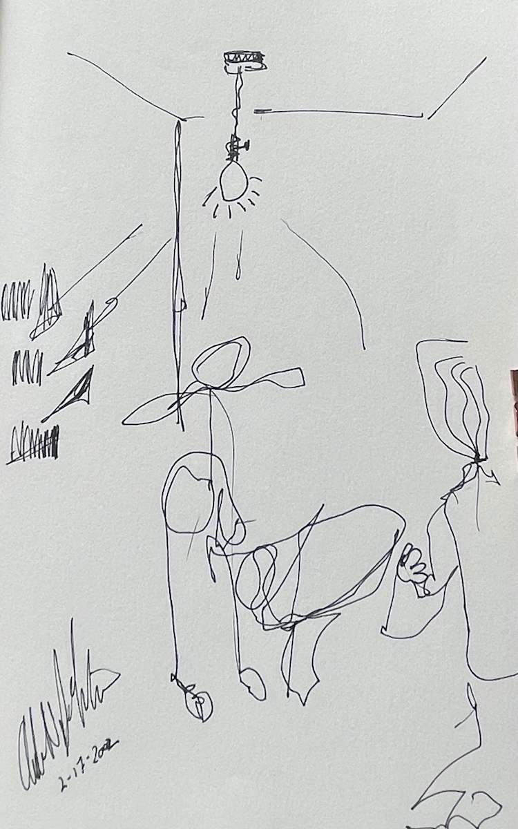 A Gathering Under A Light  ** by Angelo DeFilippo, Image 1.