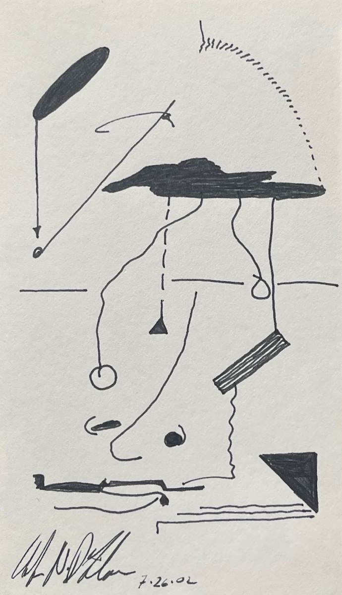 Abstract Composition D-176  ** by Angelo DeFilippo, Image 1.