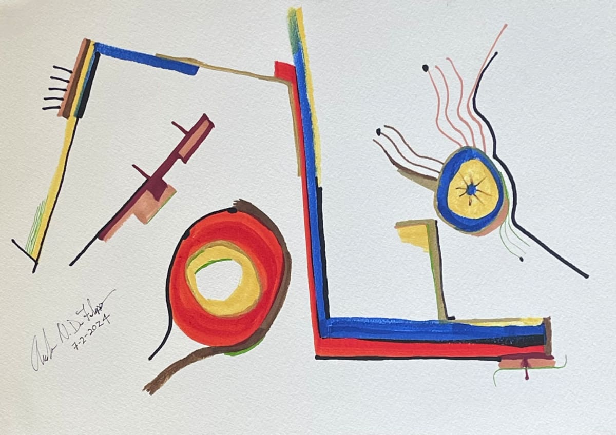 Abstract J-18  ** by Angelo DeFilippo, Image 1.