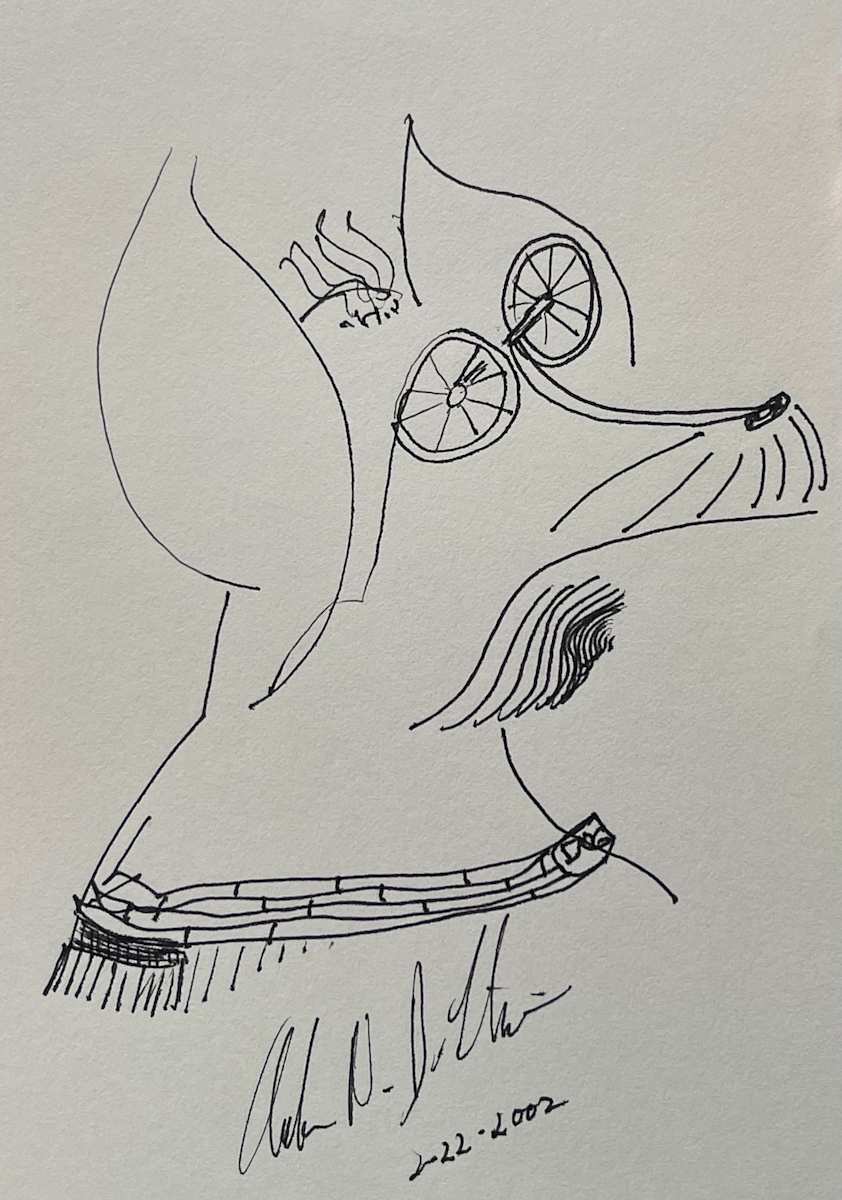 Abstract Portrait N-2  ** by Angelo DeFilippo, Image 1.