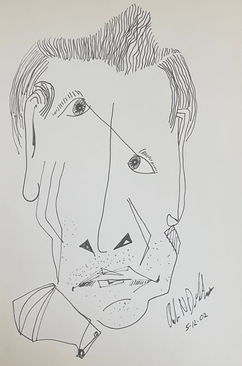 Abstract Portrait P-22 by Angelo DeFilippo, Image 1.