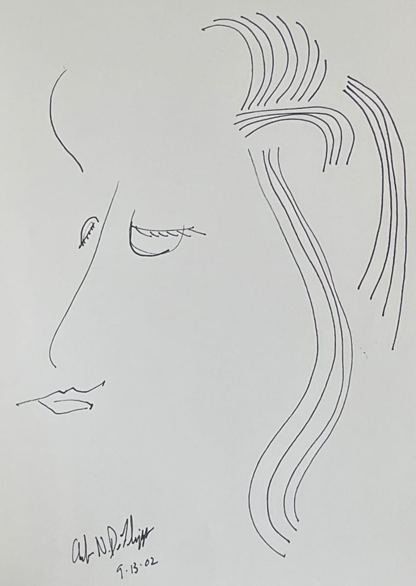 Abstract Portrait P-38  ** by Angelo DeFilippo 