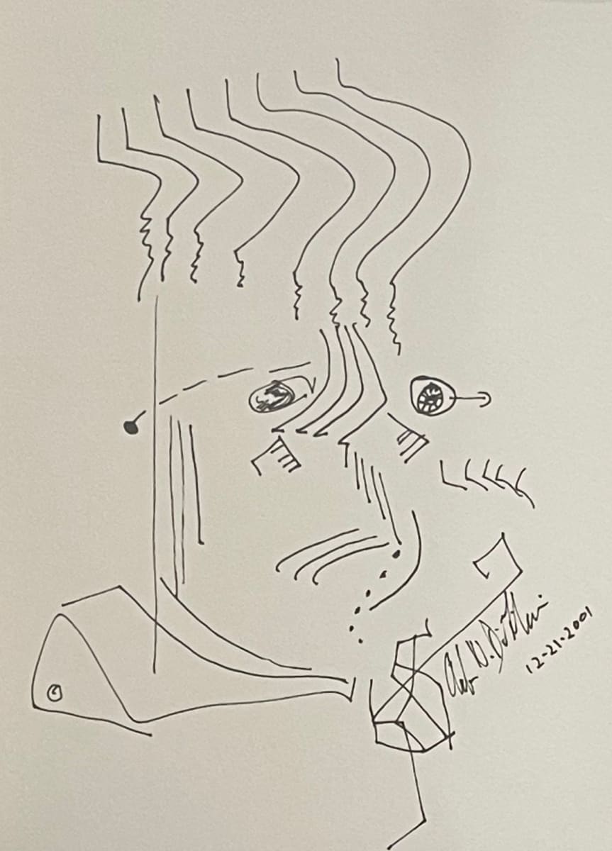 Abstract Portrait V-18  ** by Angelo DeFilippo 
