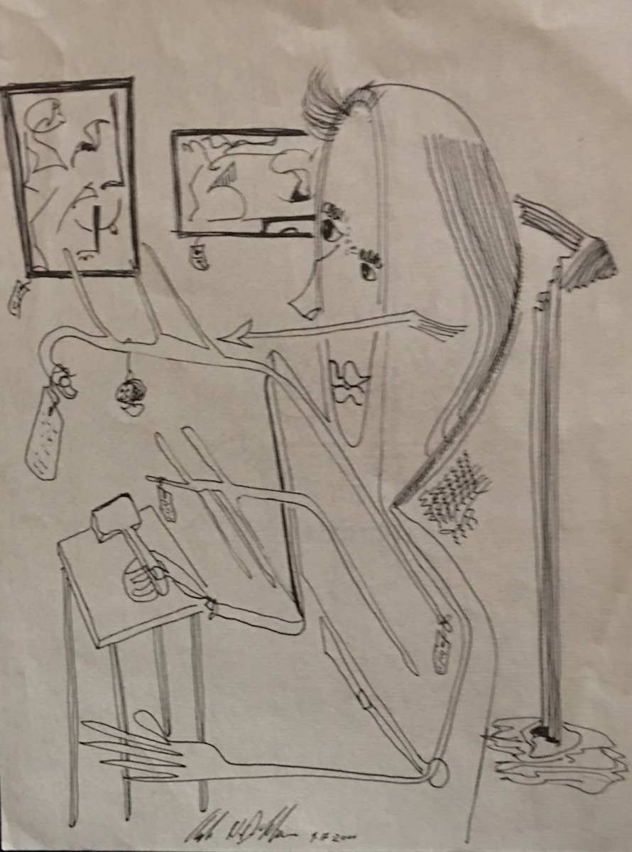 Artist At Work ** by Angelo DeFilippo, Image 1.