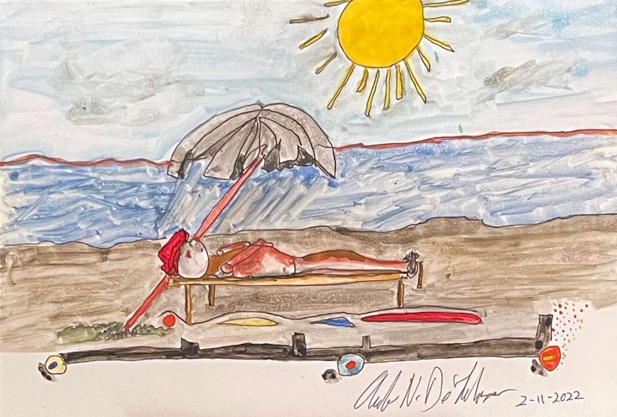 Beach Tanning in Mexico ** by Angelo DeFilippo 