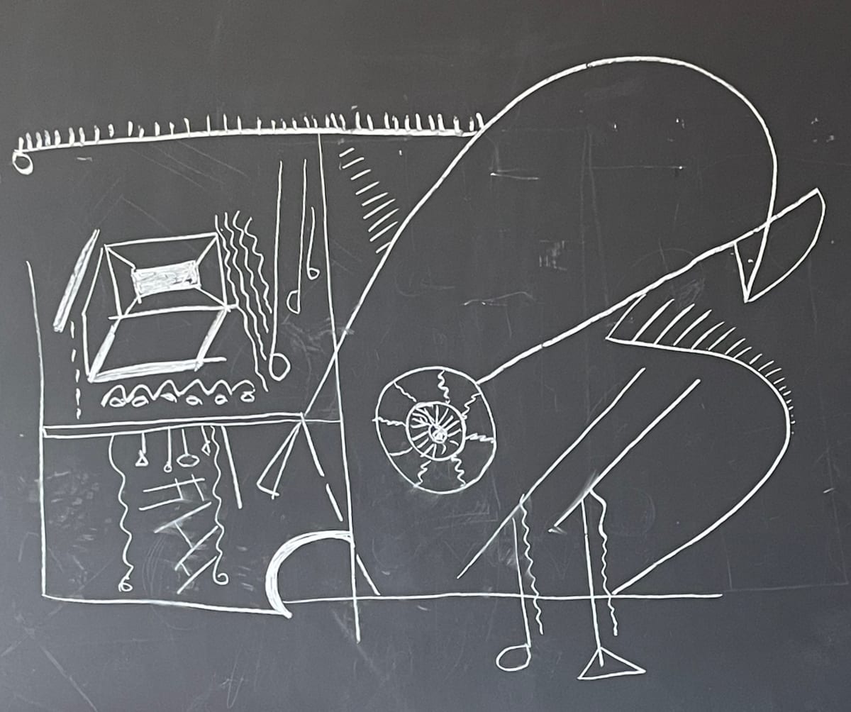 Chalkboard Four  **  9=2023 by Angelo DeFilippo, Image 1.