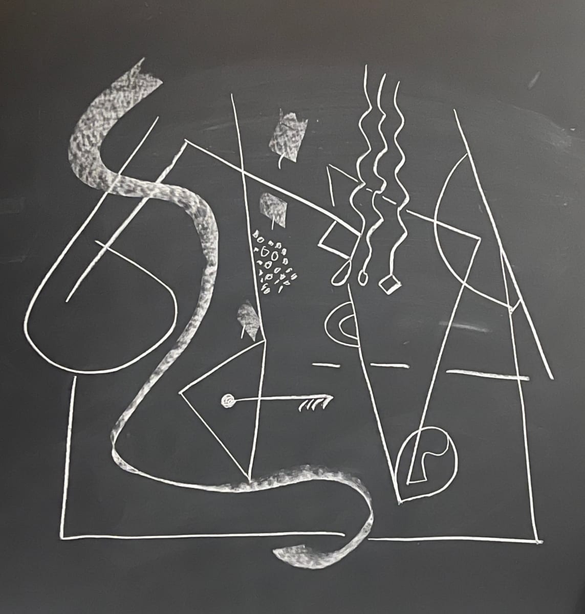 Chalkboard Seven  **  3-2024 by Angelo DeFilippo, Image 1.
