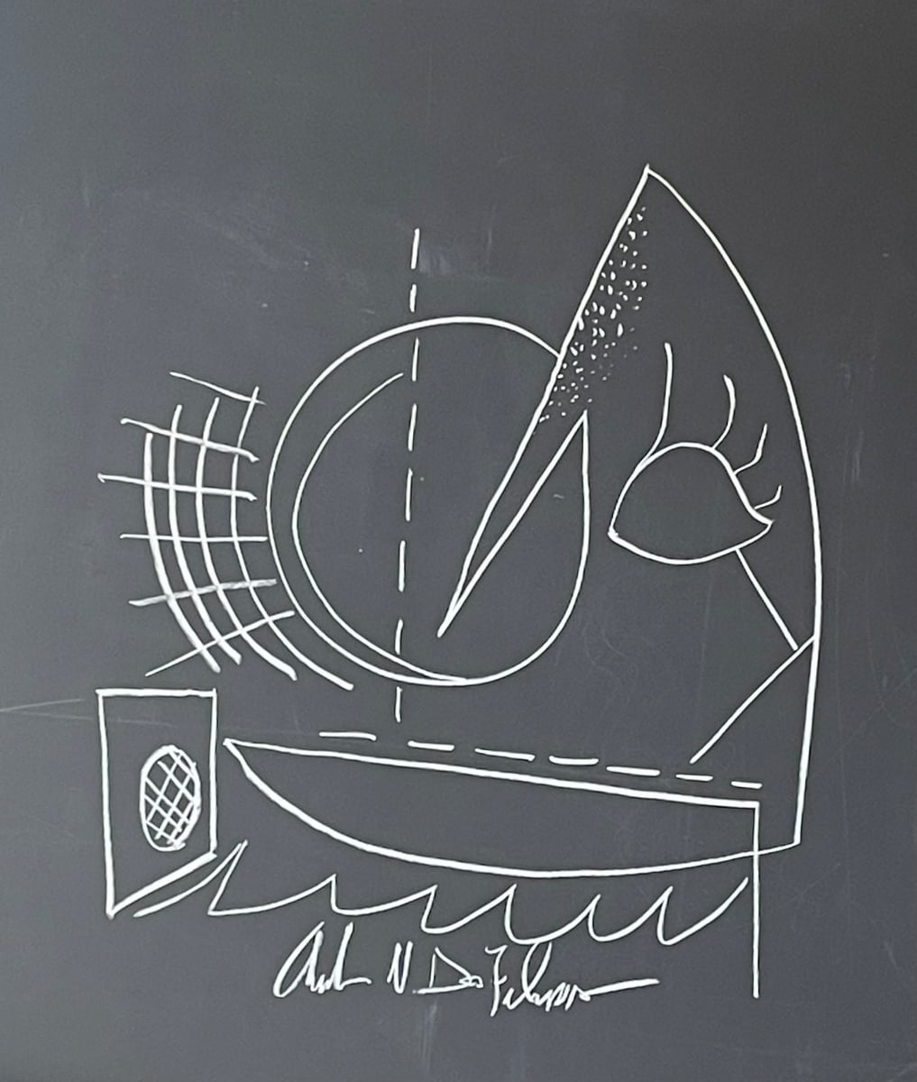 Chalkboard Six  **  10-2023 by Angelo DeFilippo, Image 1.